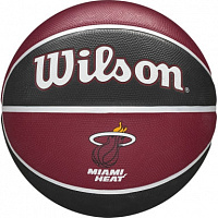 Мяч баскетбольный Wilson NBA Team Tribute Miami Heat АРТ.Wtb1300xbmia